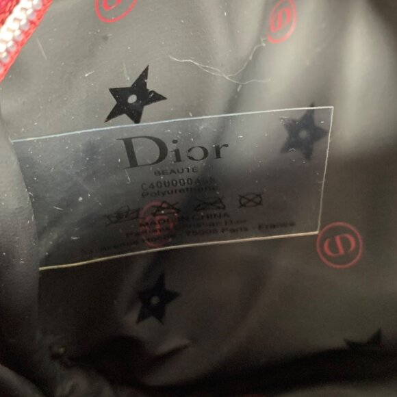 Dior Raspberry Purple Patent Leather Cosmetics Make Up Beauty Pouch - Picture 9 of 9